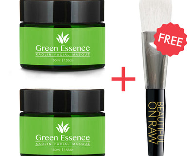 2-jar Special: Green Essence: Kaolin Facial Masque