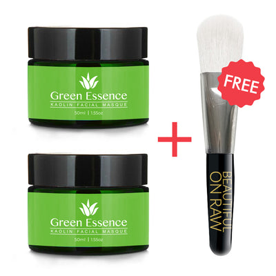 2-jar Special: Green Essence: Kaolin Facial Masque