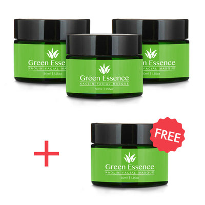 4-Month Supply: Green Essence: Kaolin Facial Masque