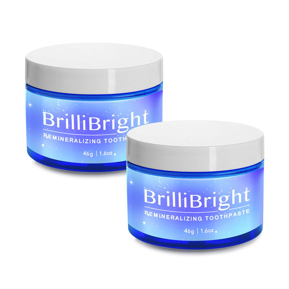 2-jar Special: BrilliBright: Remineralizing Toothpaste - BeautifulOnRaw