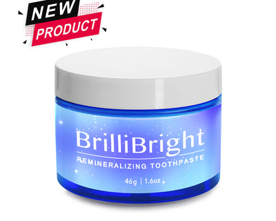 BrilliBright: Remineralizing Toothpaste, 46g/1.6oz