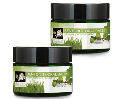 2-jar Special:  Bentonite Oral Balm