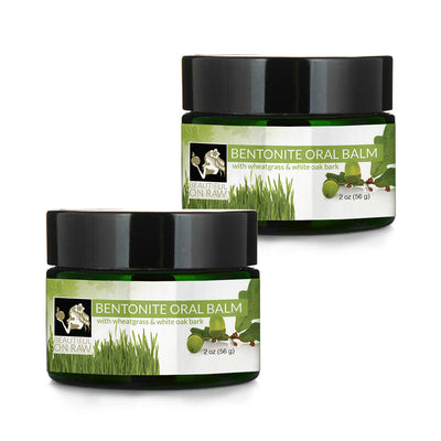 2-jar Special:  Bentonite Oral Balm