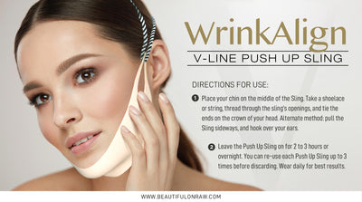 WrinkAlign Cheek & Chin Push Up Sling- pack of 5!
