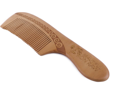 Peach Wood Comb